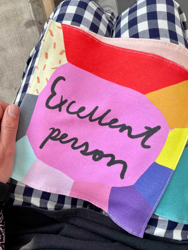 Excellent person handkerchief
