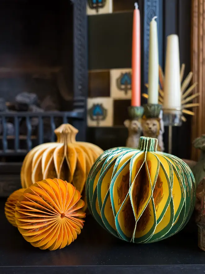Gourd Honeycomb Ornament (Set Of 6)