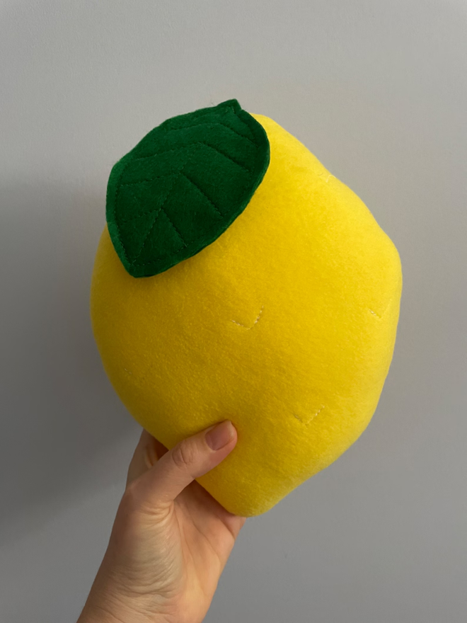 Lemon cushion