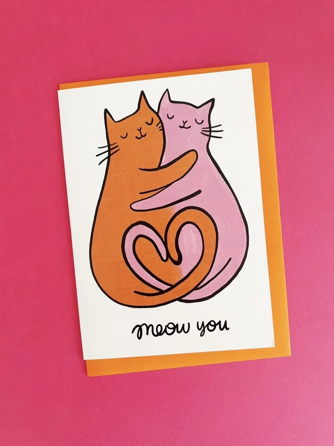 'Meow You' Card