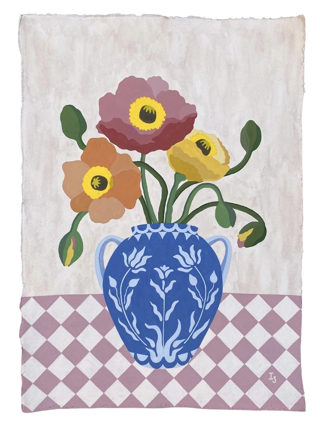 Poppies In Greek Vase Painting