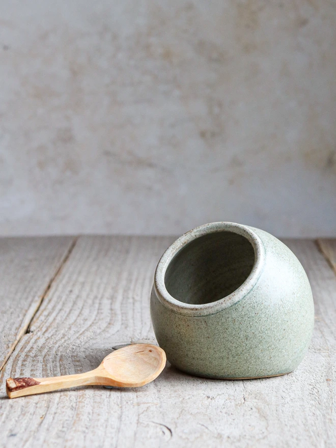 Handmade Ceramic Salt Pig