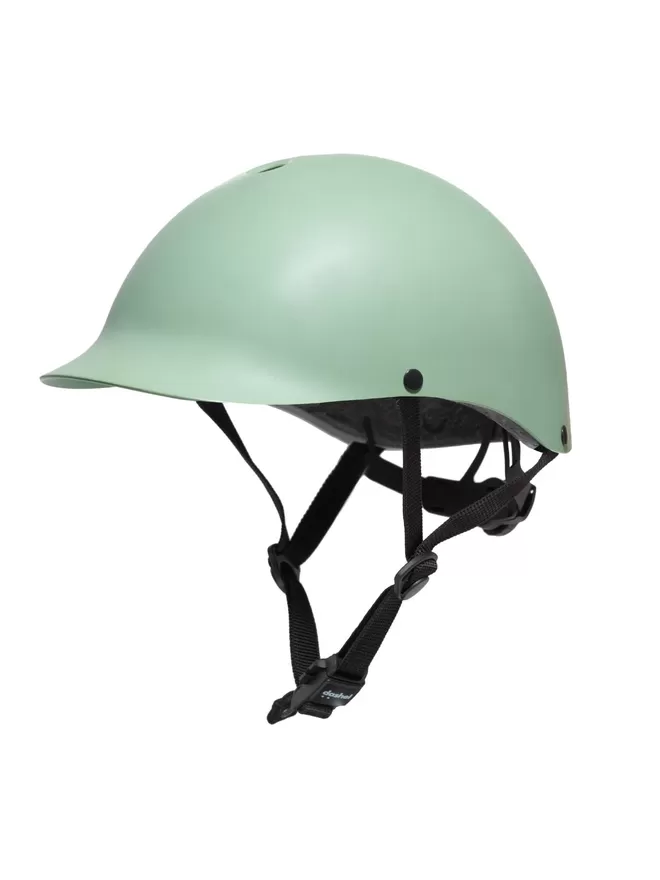 Dashel Sage Green Helmet from the right.