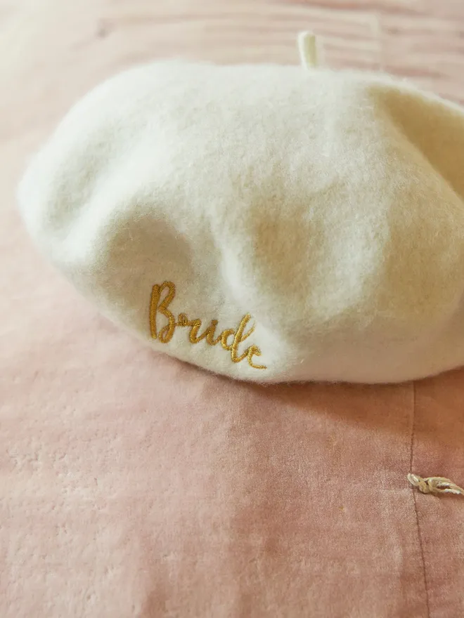 'Bride' Wool Beret