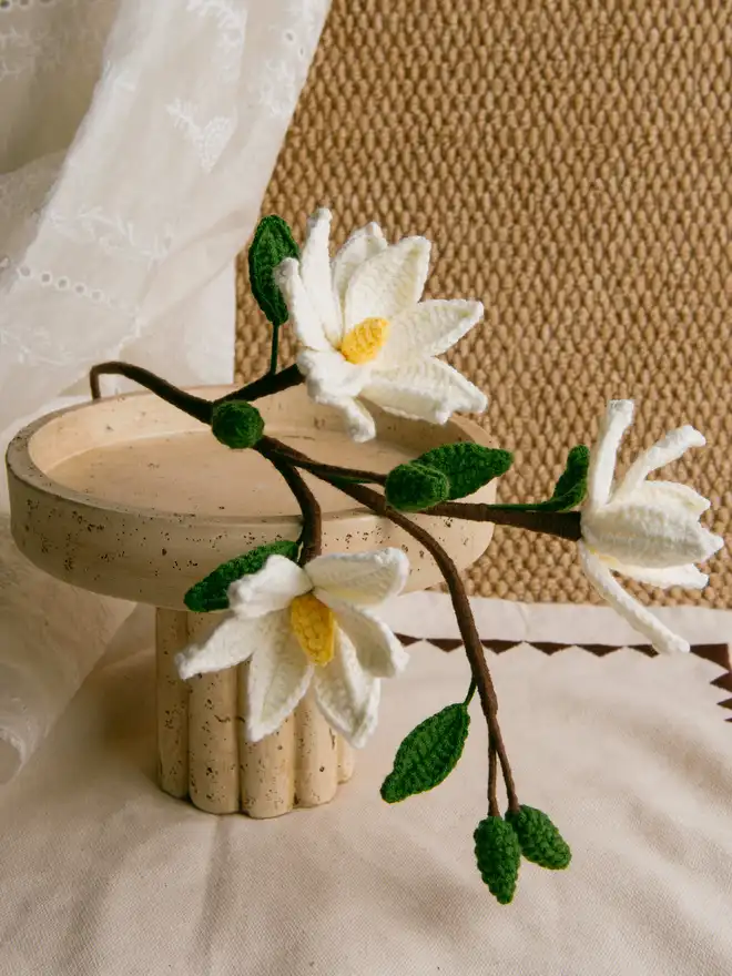 The Way to You Crochet Flower Magnolia