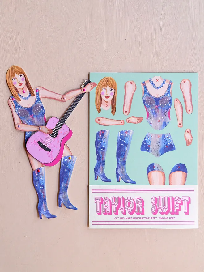 Taylor swift cut and make dolls