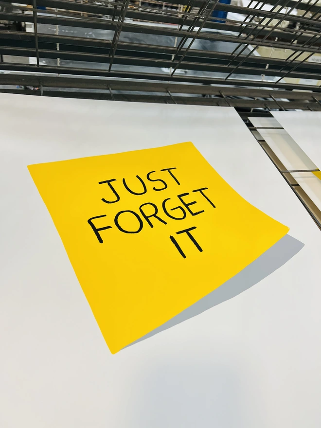 Friendly Reminder Screenprint