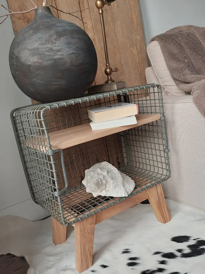 Rustic Bedside Table (Set of 2)