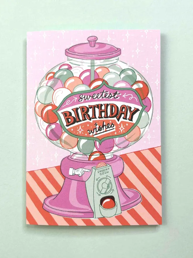 sweetest Birthday Wishes card