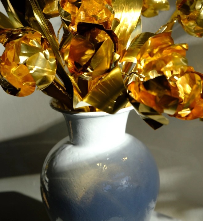 Brass Tulip Bouquet by artist Debbie Fairbrass