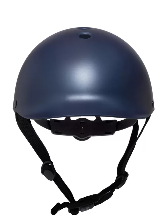 Dashel Navy Blue Bike Helmet from the front.