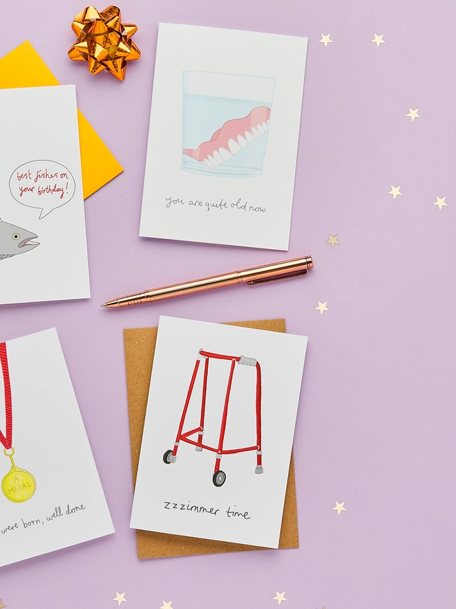 Funny Birthday Cards from You've Got Pen On Your Face