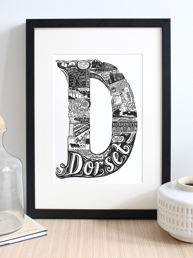 Dorset Framed print 