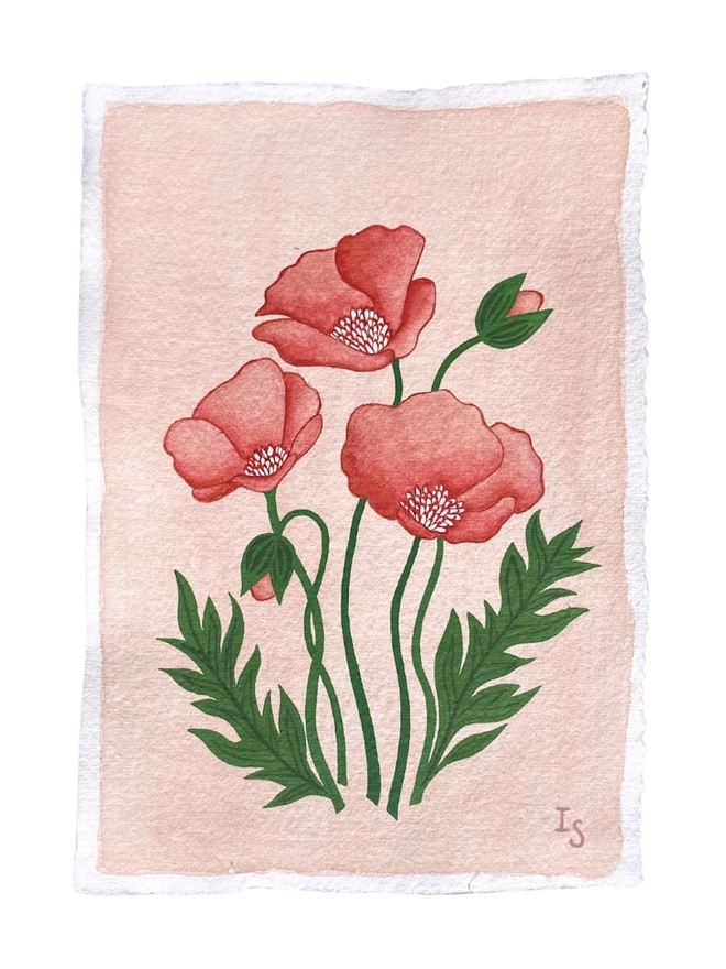 Summer Poppies Painting