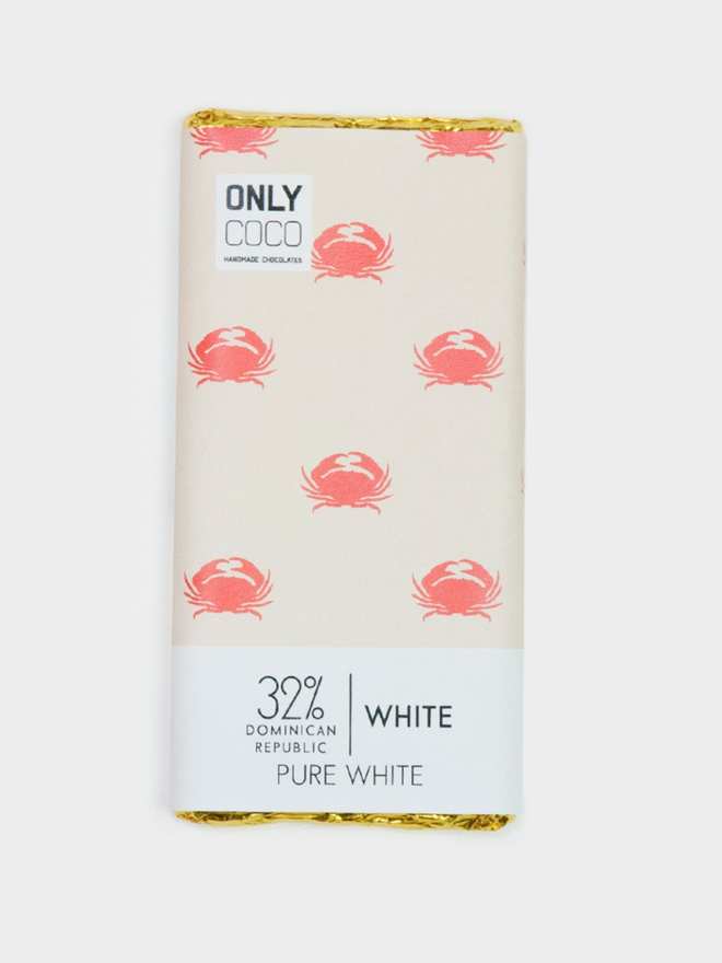 Pure White Chocolate Bar - 32% Dominican Republic