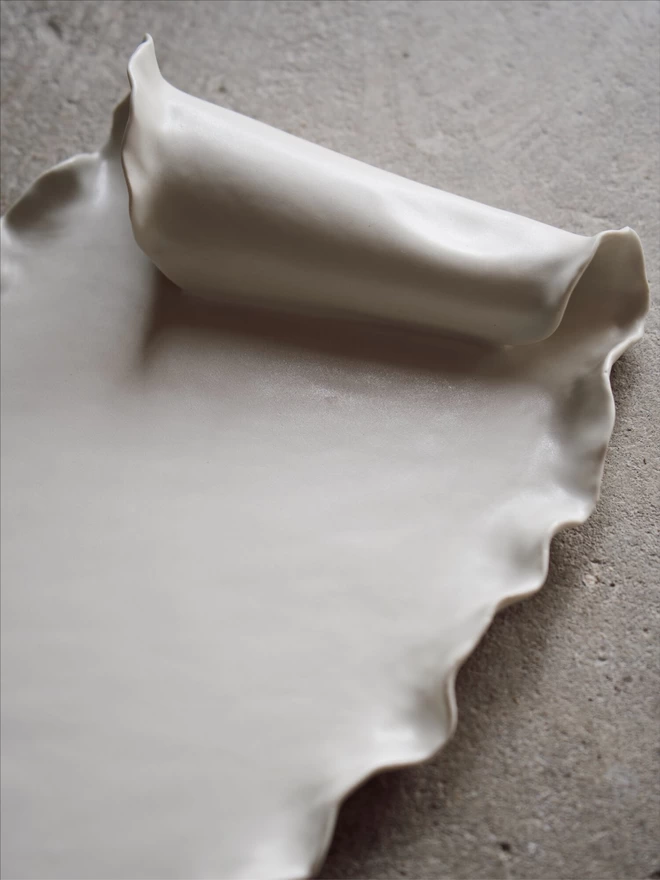Ebba Porcelain Serving Platter