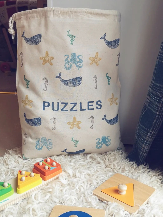 Personalised Toy Sack