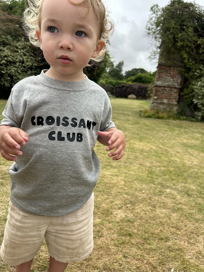 'Croissant Club!' Kids Tee 