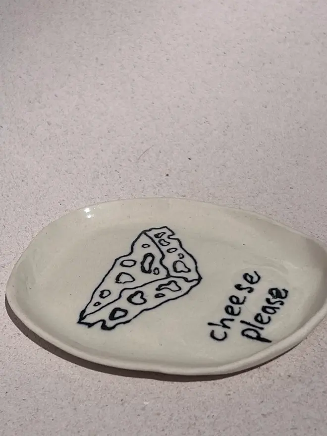 'Cheese Please' Plate