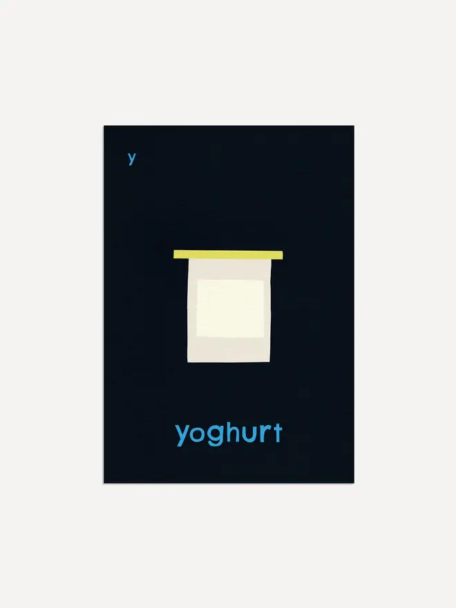 'Yoghurt' Print
