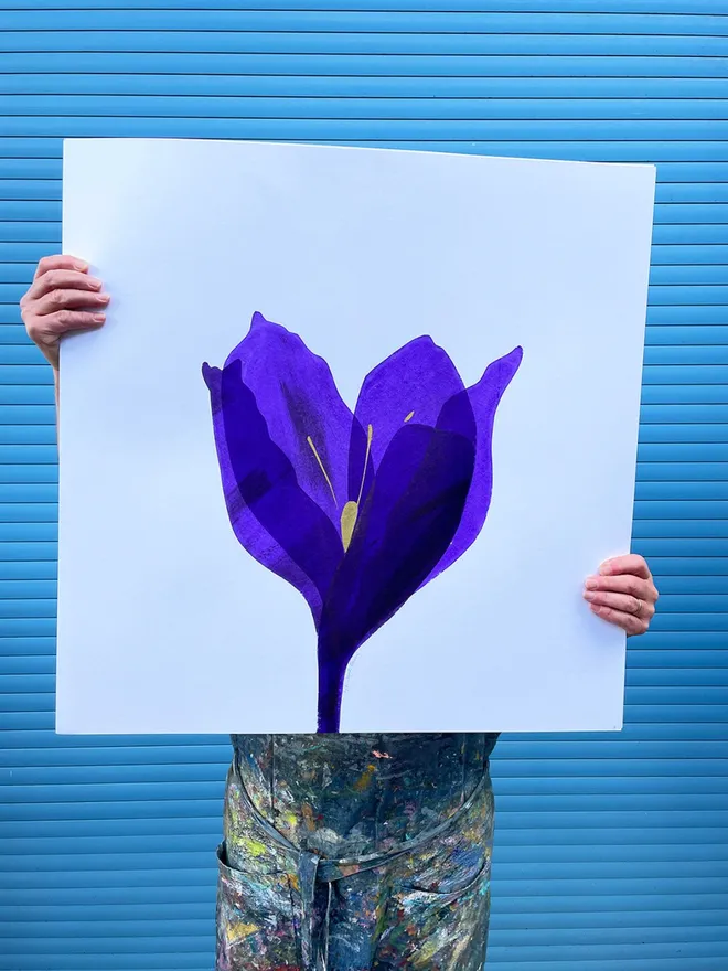 Crocus Screenprint