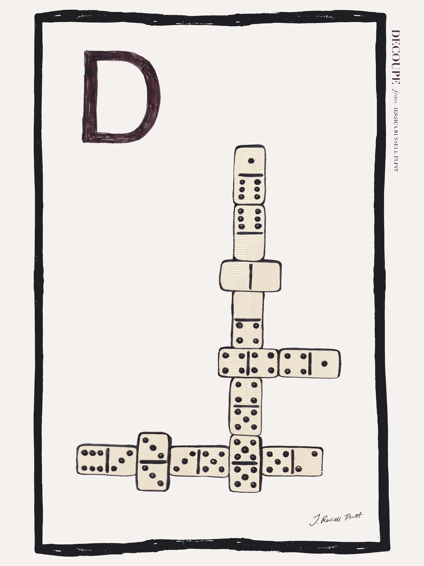 D for dominoes