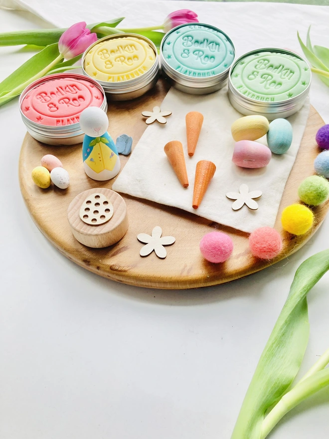 Easter Bunny Play Dough Kit
