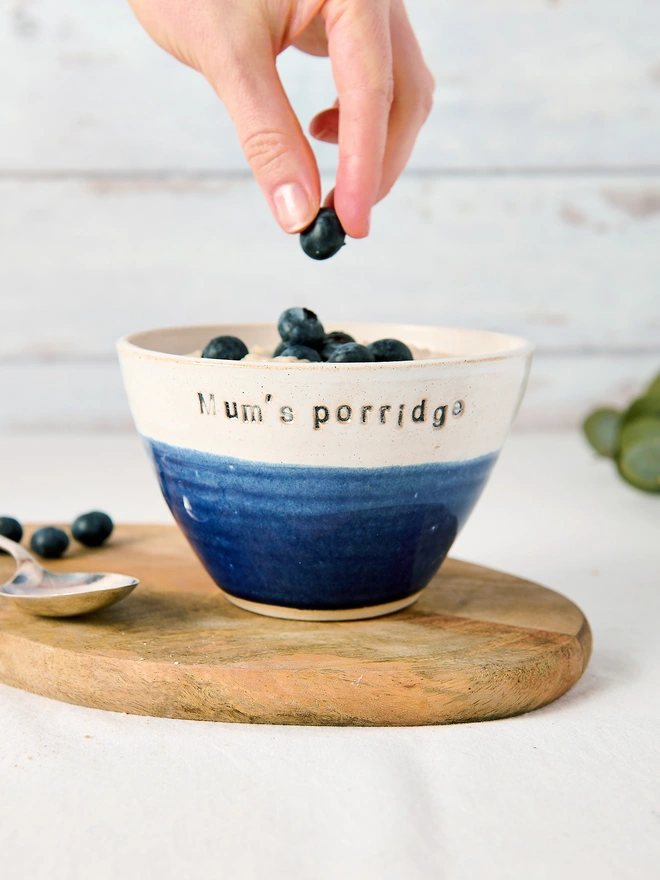 mums porridge bowl