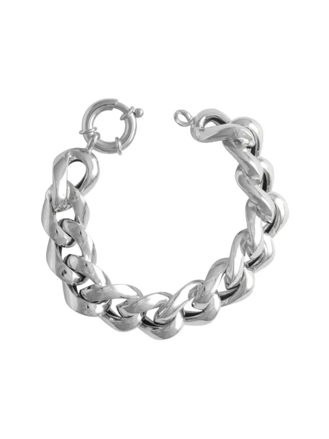 Thick Curb Chain Bracelet