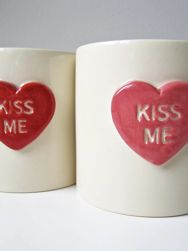 Love Heart Ceramic Mug 