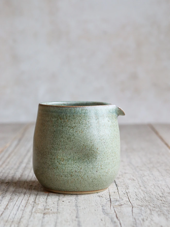 Handmade Ceramic Small Dimple Pourer Jug