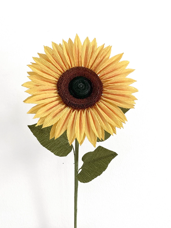 Crepe Paper Sun Flower DIY Kit