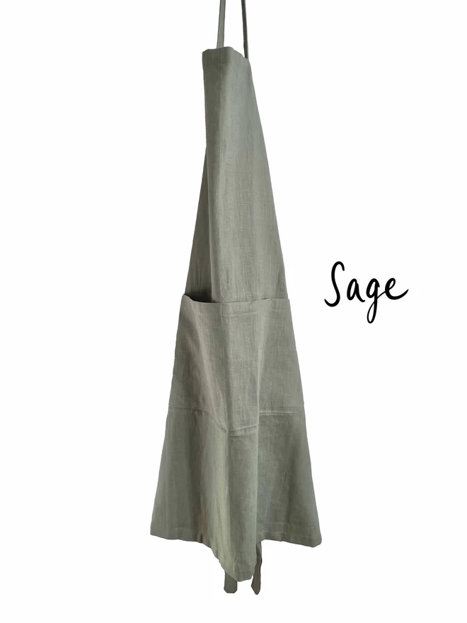 Sage apron