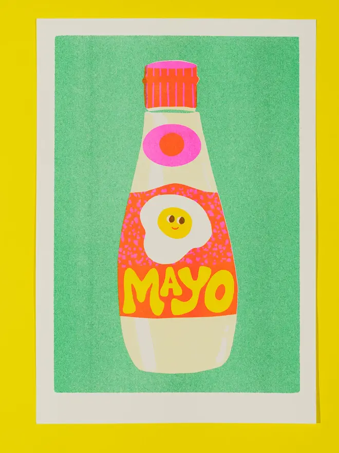 Mayo Risograph Print