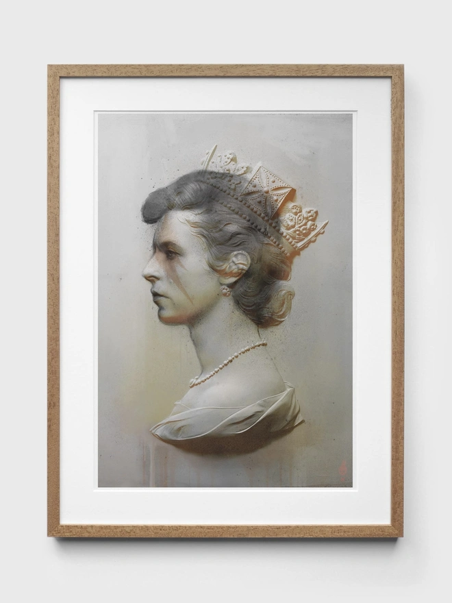 David Bowie Graphite - Natural Frame
