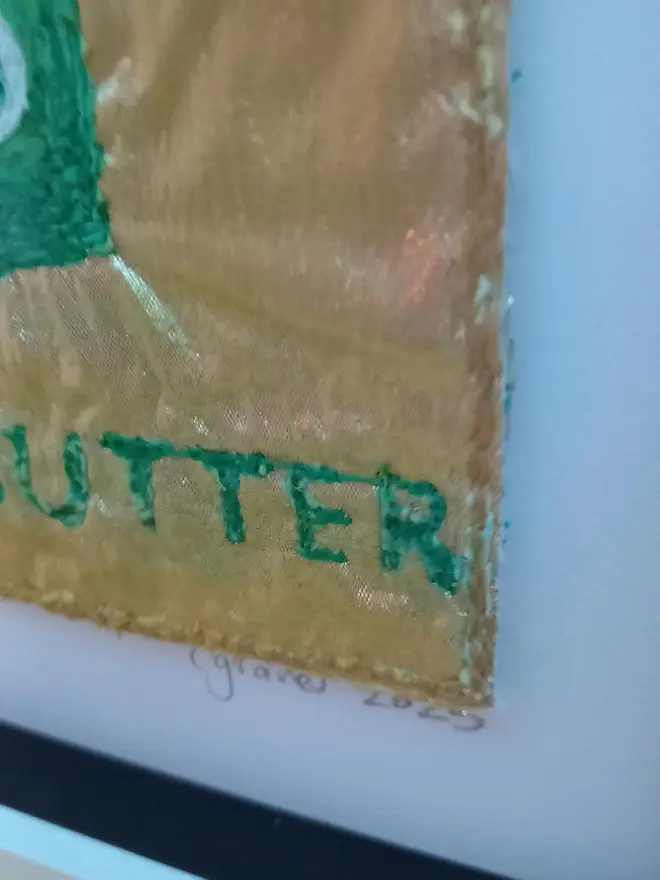 Kerrygold Irish Butter Embroidery Wall Art