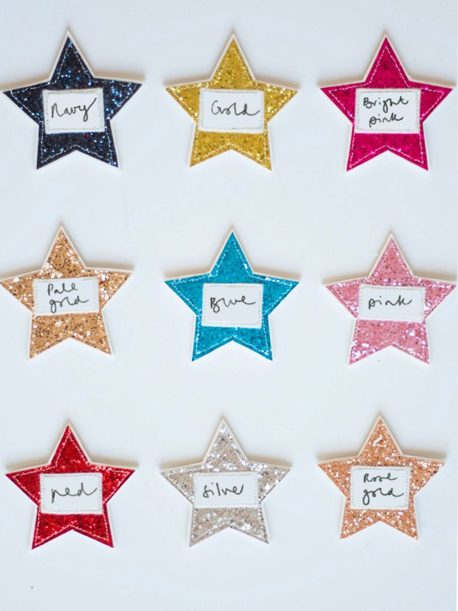 Star badge colours