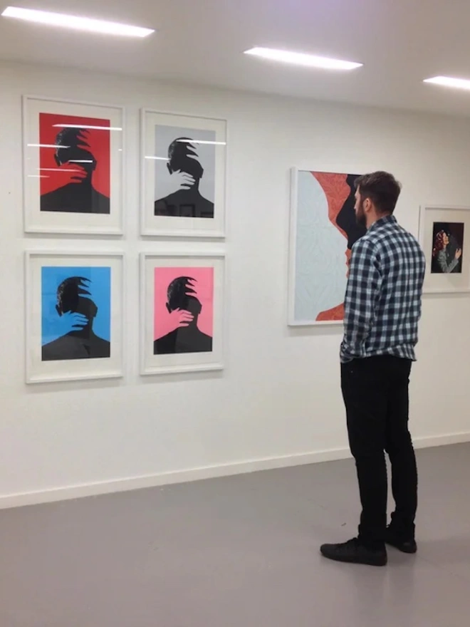Embrace Silkscreen Print 