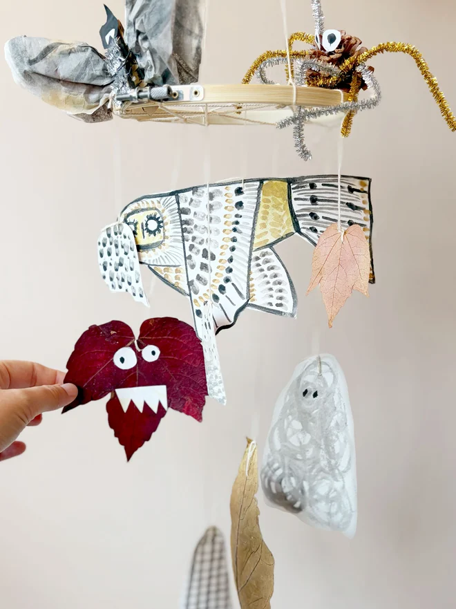 A Hanging Halloween Decoration