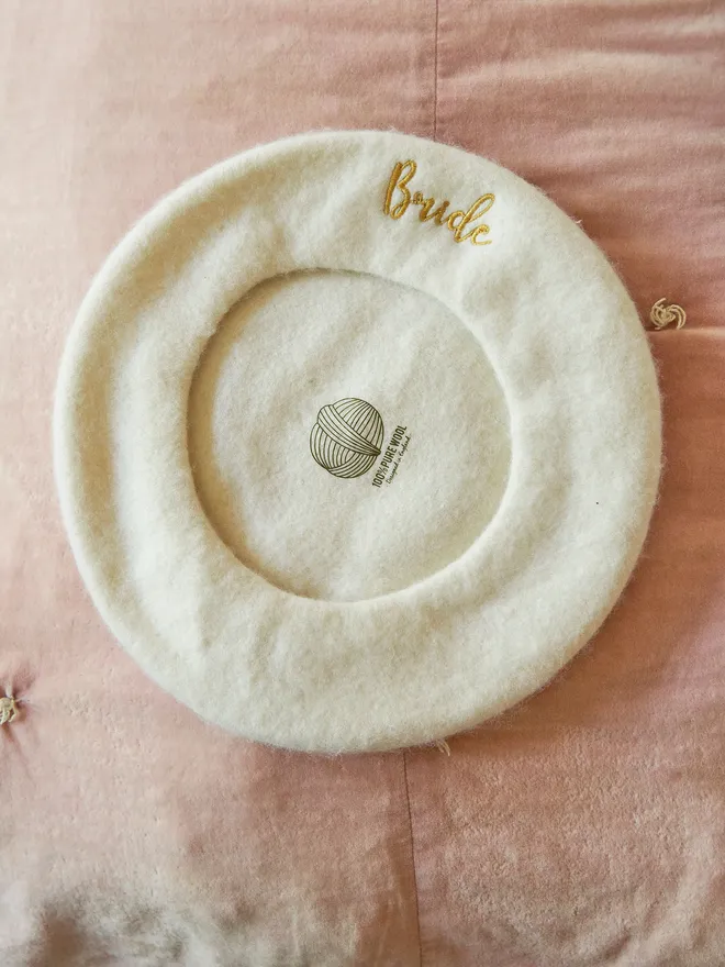 'Bride' Wool Beret