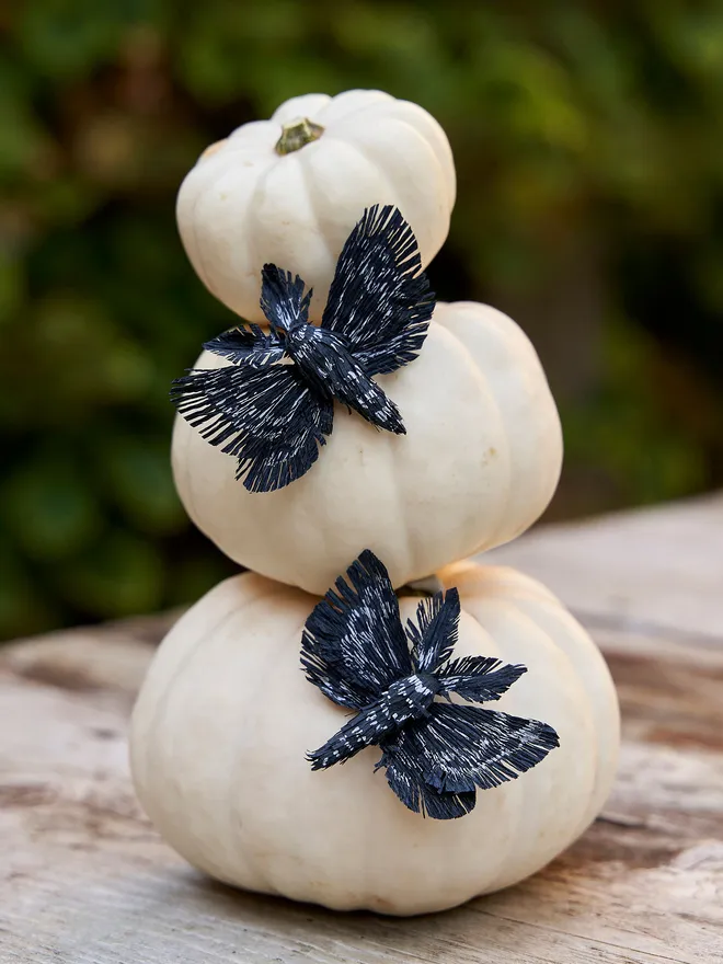 Black Moth Halloween Decoration