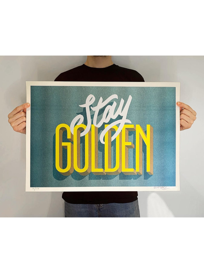 Stay Golden Print