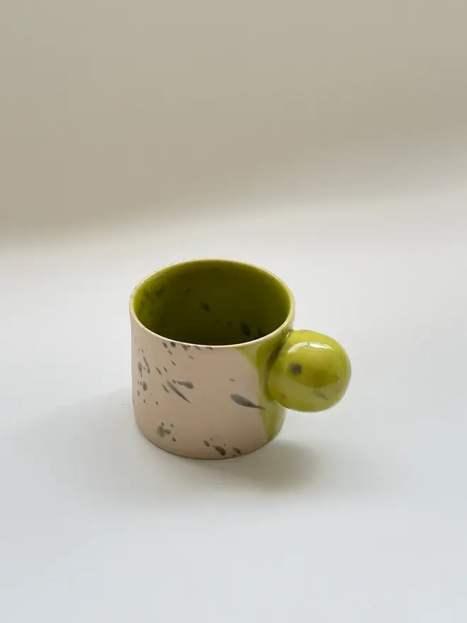 Lime Green Espresso Cup