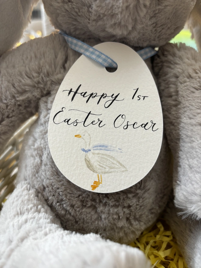 First Easter Gift Tag