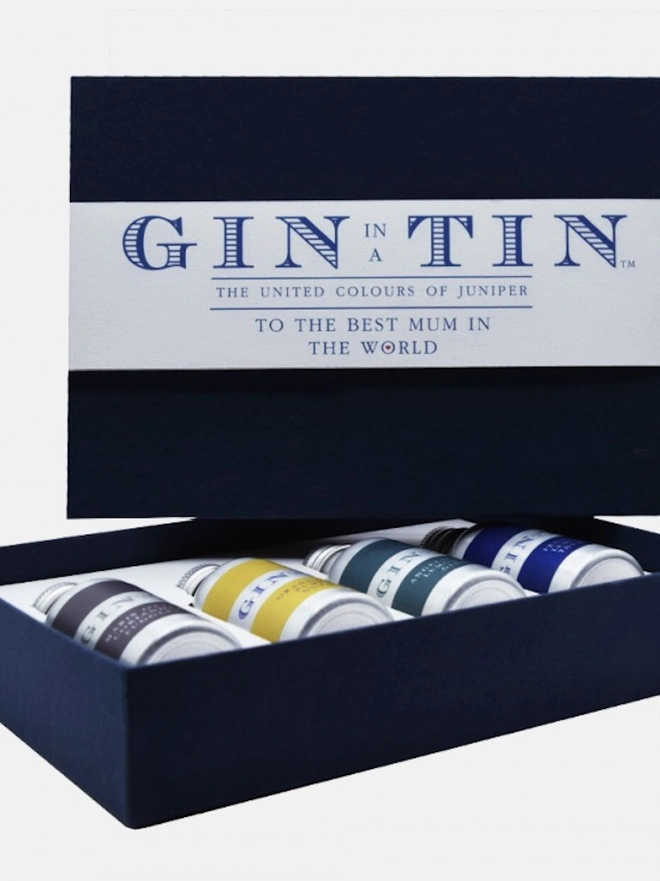 Gift Set of Four Gins for Mums