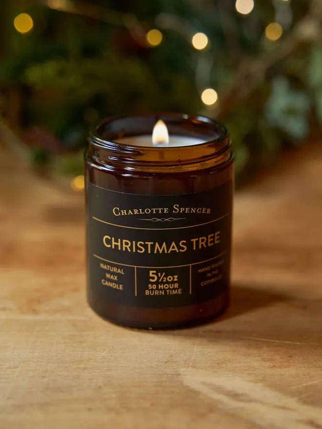 Christmas Tree Candle