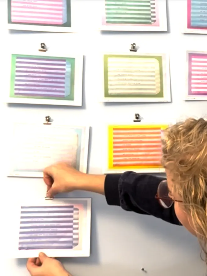 A wall of sweet nothings 