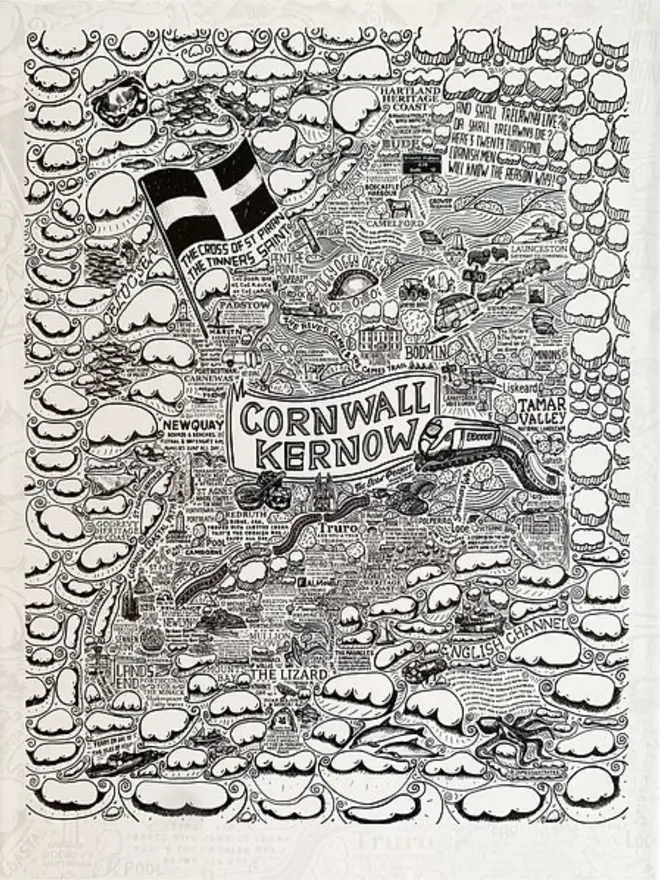 Cornwall Jigsaw Puzzle - 1000 Pieces Full Design