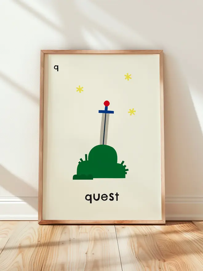 'Quest' Print