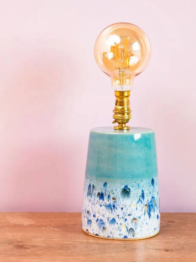 Shoreline Small Table Lamp in blue